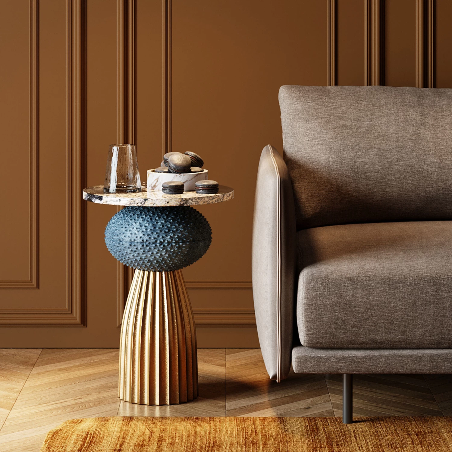 Beistelltisch Masha Ø43cm 4 Beistelltisch Masha Ø43cm – Bild 2