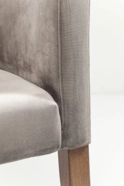 Armlehnstuhl Mode Velvet Grau -Bestes Möbelkollektions Geschäft e26cf16719379a3acacbedfffcf3c4018ea79148