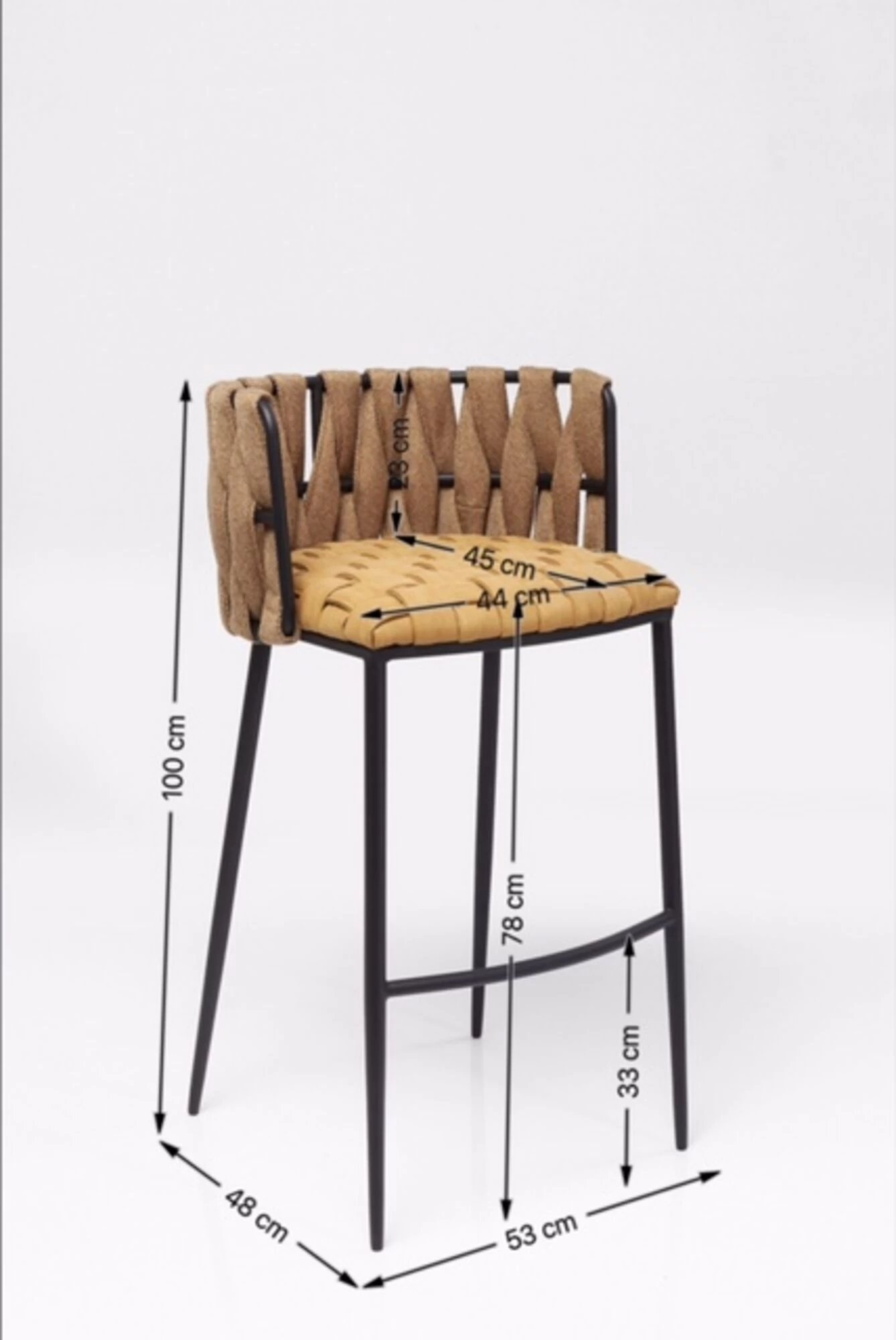 Barhocker Cheerio Gelb 16 Barhocker Cheerio Gelb – Bild 14