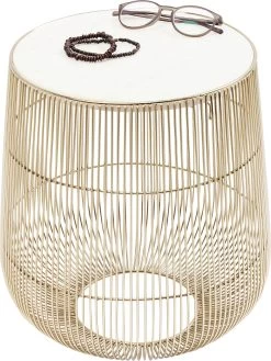 Beistelltisch Beam Weiß Marmor Brass Ø32cm -Bestes Möbelkollektions Geschäft e486c875d99a6af46b9818dd4d8c1cbae0cc5480