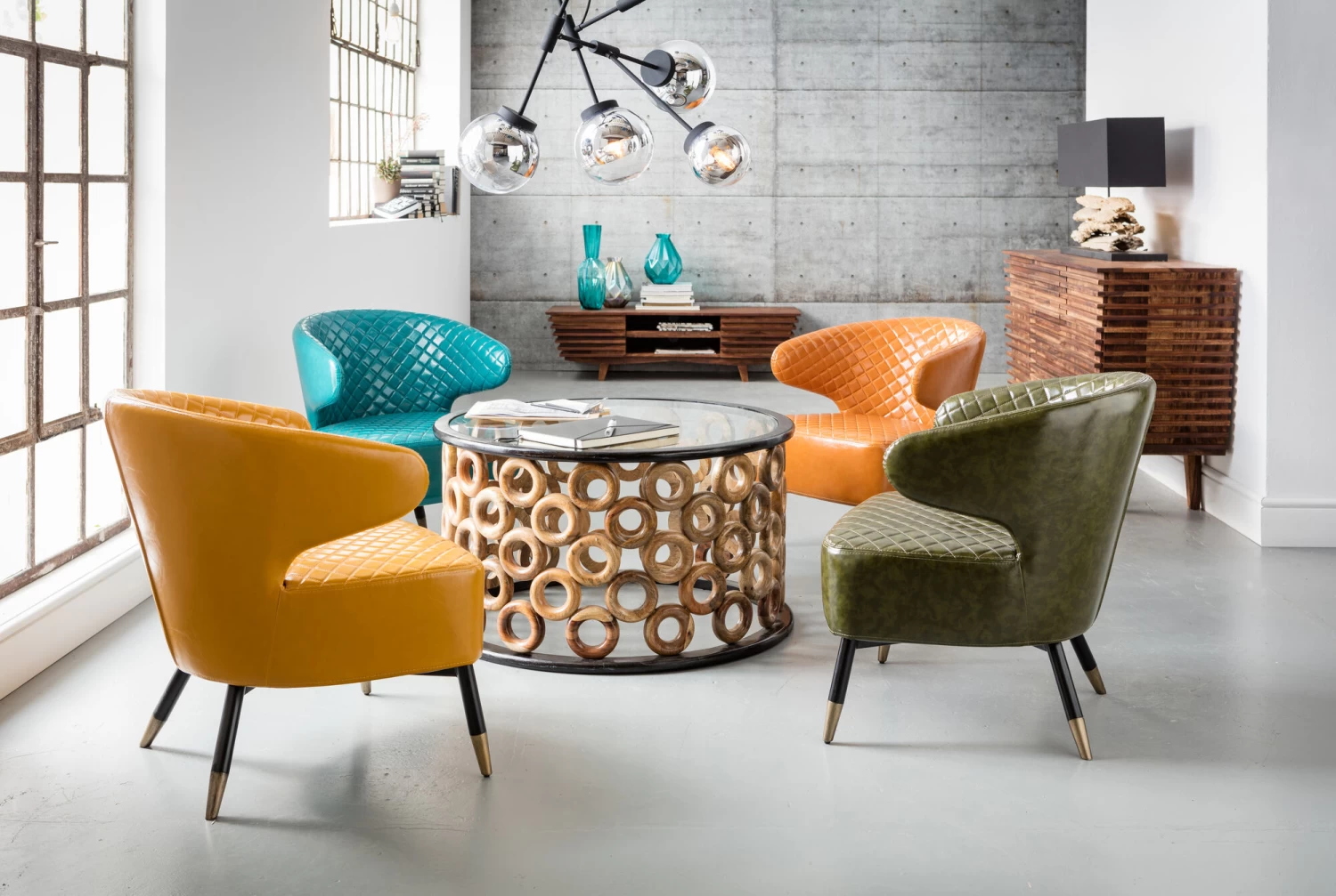 Sessel Session Grün 4 Sessel Session Grün – Bild 2