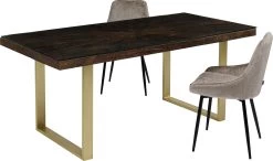 Tisch Conley Brass 180x90cm -Bestes Möbelkollektions Geschäft e72dc21fca28f2479f5e748984d3d5f5570ea53c