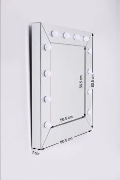 Spiegel Make Up Square 81x81cm -Bestes Möbelkollektions Geschäft e745c66b6b0edd00c61daff8880072fa2054d858