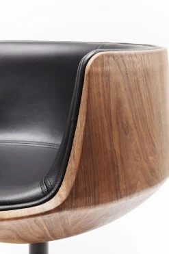 Drehstuhl Club Walnut -Bestes Möbelkollektions Geschäft e7991f796d9ad00f54d36d264b22412402727bb2