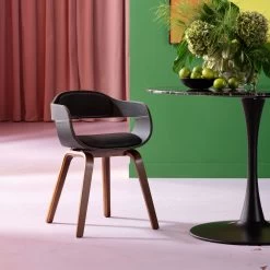 Armlehnstuhl Costa Walnut