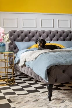 Bett Desire Velvet Silbergrau 160x200 Cm -Bestes Möbelkollektions Geschäft ea15a52d8e007d560bd53ad8c39076fe2c95fd5c