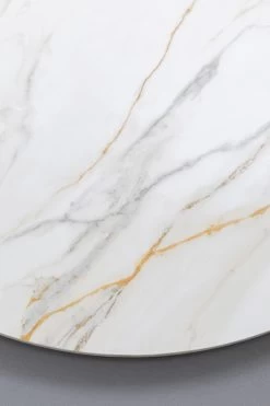 Tischplatte Invitation Round Ceramic Weiß Ø90cm