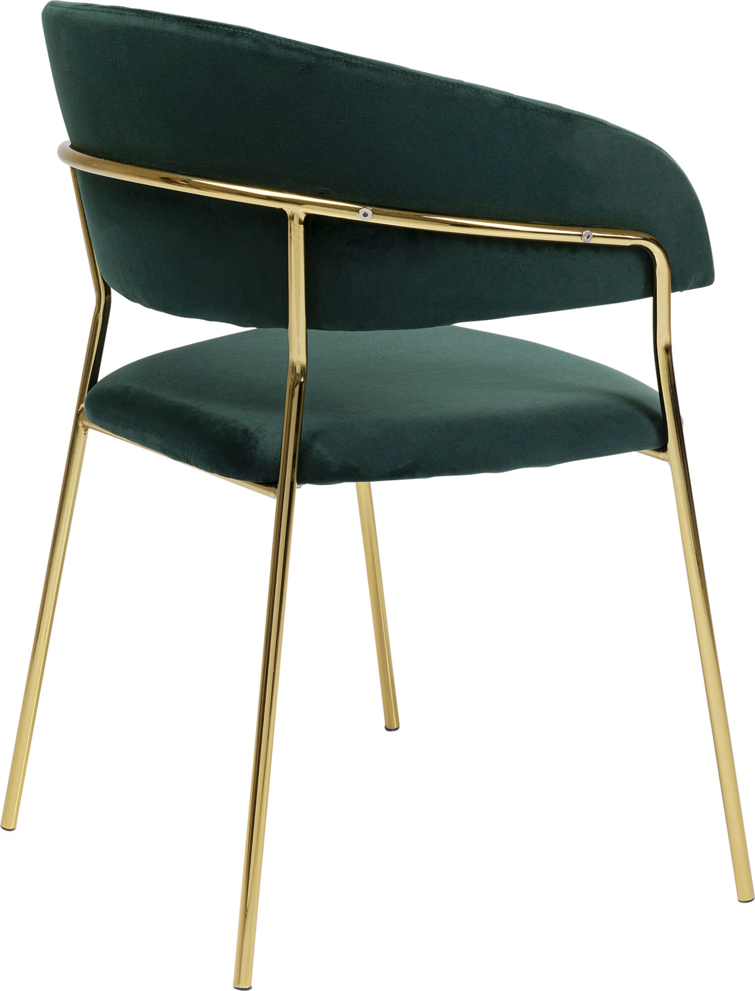 Armlehnstuhl Belle Velvet Grün (2/Set) 9 Armlehnstuhl Belle Velvet Grün (2/Set) – Bild 7