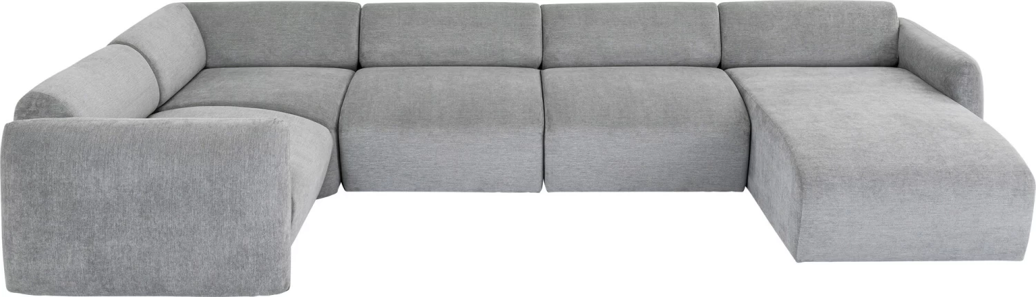 Wohnlandschaft 1 Lucca Grau Rechts 328cm 5 Wohnlandschaft 1 Lucca Grau Rechts 328cm – Bild 3