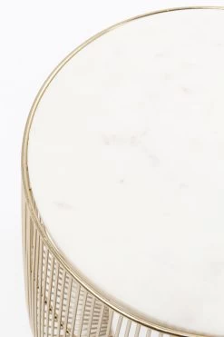 Beistelltisch Beam Weiß Marmor Brass Ø32cm -Bestes Möbelkollektions Geschäft f08443a8963a21df8f1ee2847af3f149cc3e8812