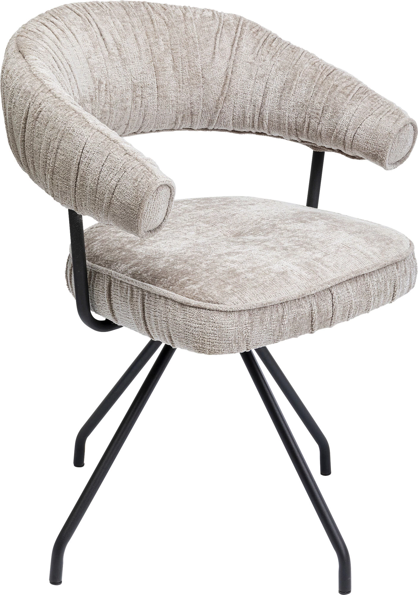 Drehstuhl Arabella Silber 7 Drehstuhl Arabella Silber – Bild 5