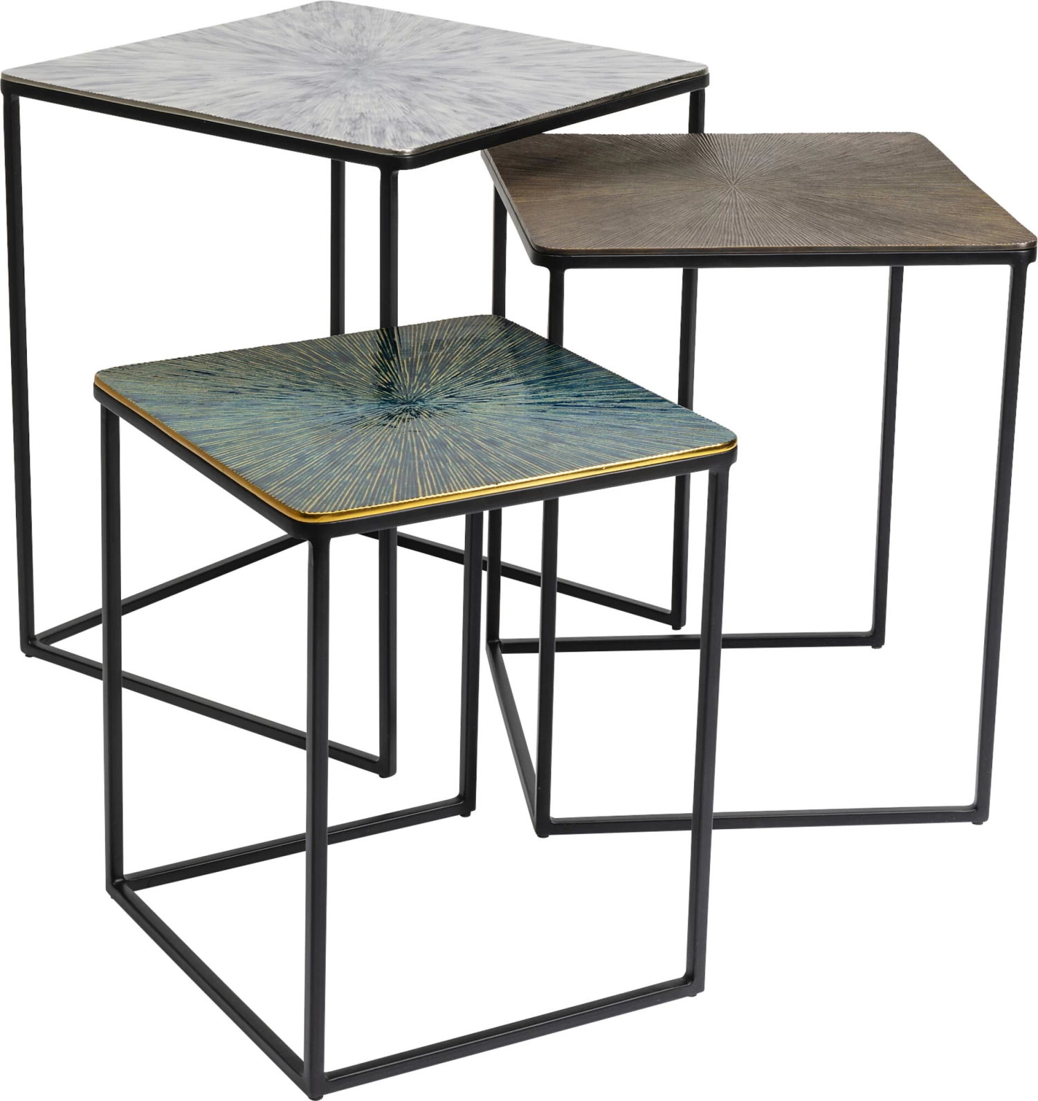 Beistelltisch Ray Square (3/Set) 9 Beistelltisch Ray Square (3/Set) – Bild 7