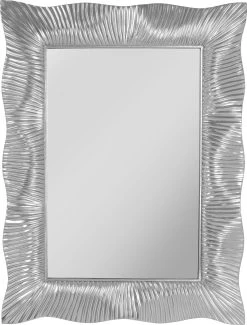 Wandspiegel Wavy Silber 94x124cm -Bestes Möbelkollektions Geschäft f110eb4db4954cc2a3e5c7cd848e4452aac6d71f
