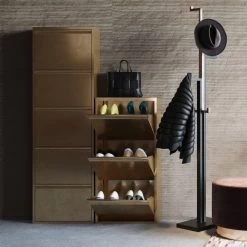 Schuhkipper Caruso 3-er Bronze