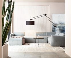 Lucca Schlussecke Elements Rechts Grau 89cm