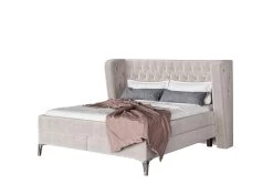 Boxspringbett Benito Moon Creme 160x200cm -Bestes Möbelkollektions Geschäft f2fcdff58ad741f4a30591ce863f24264aeb074b