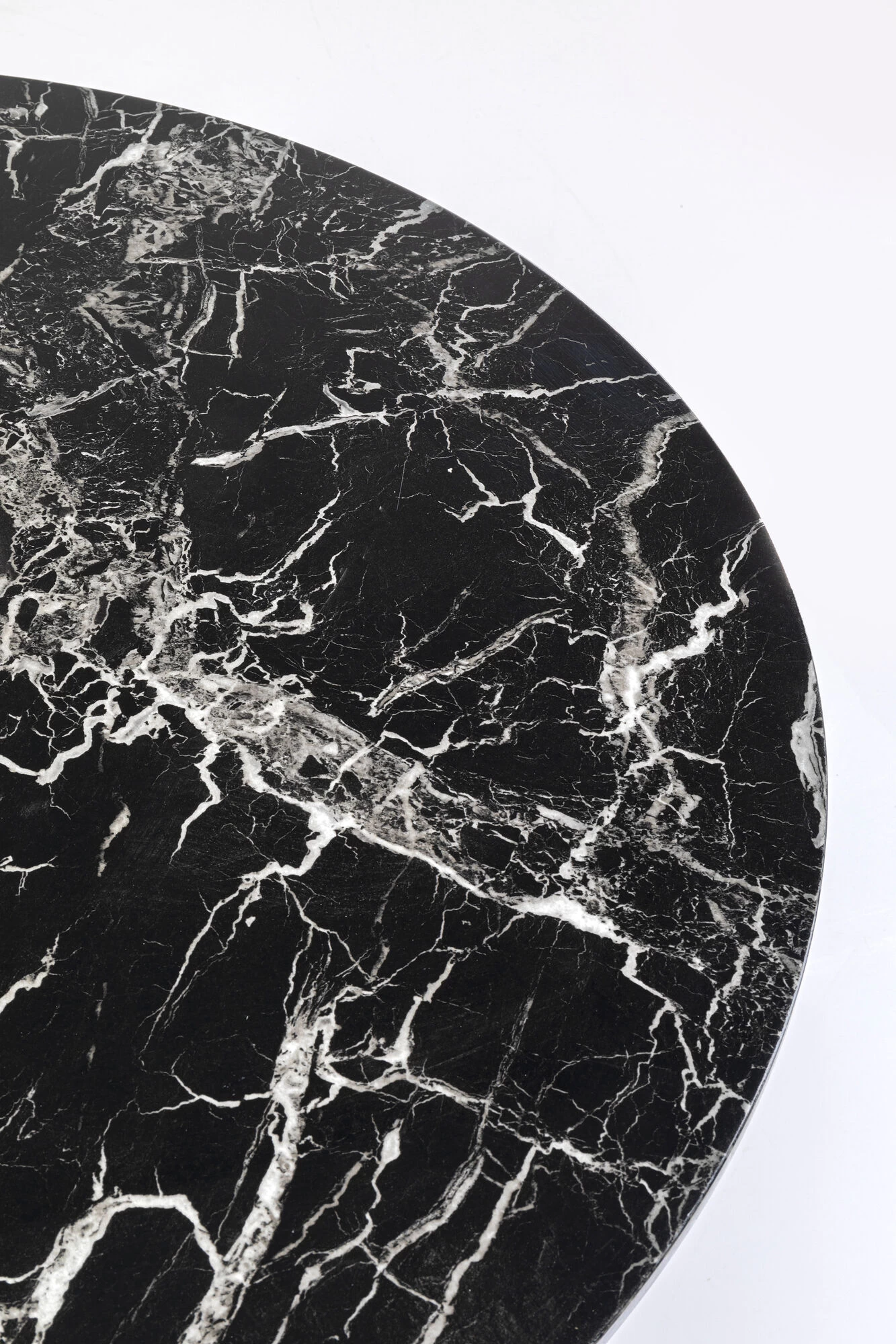Tisch Veneto Marmor Schwarz Ø110cm 7 Tisch Veneto Marmor Schwarz Ø110cm – Bild 5