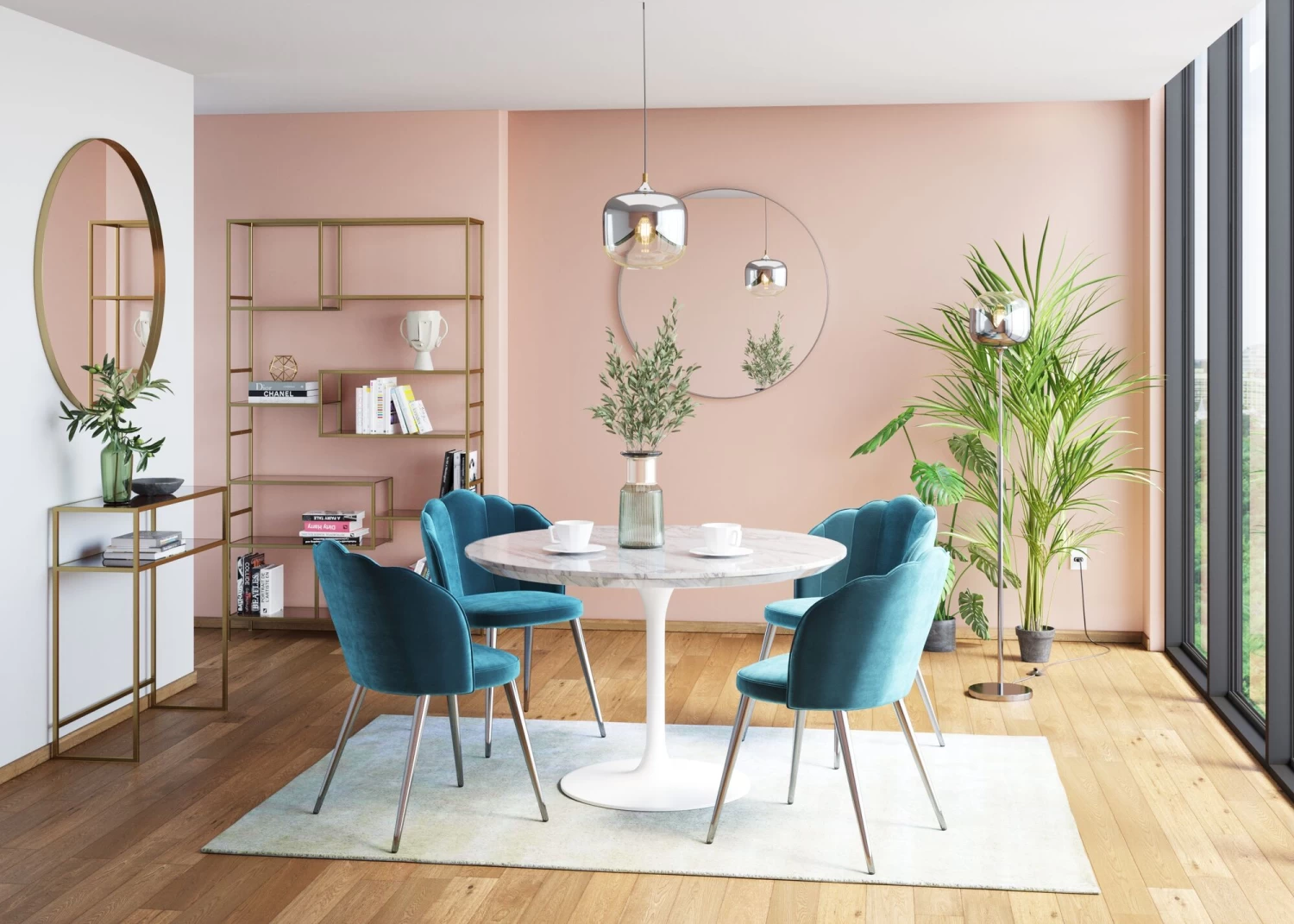 Regal Loft Gold 115x195cm 8 Regal Loft Gold 115x195cm – Bild 6