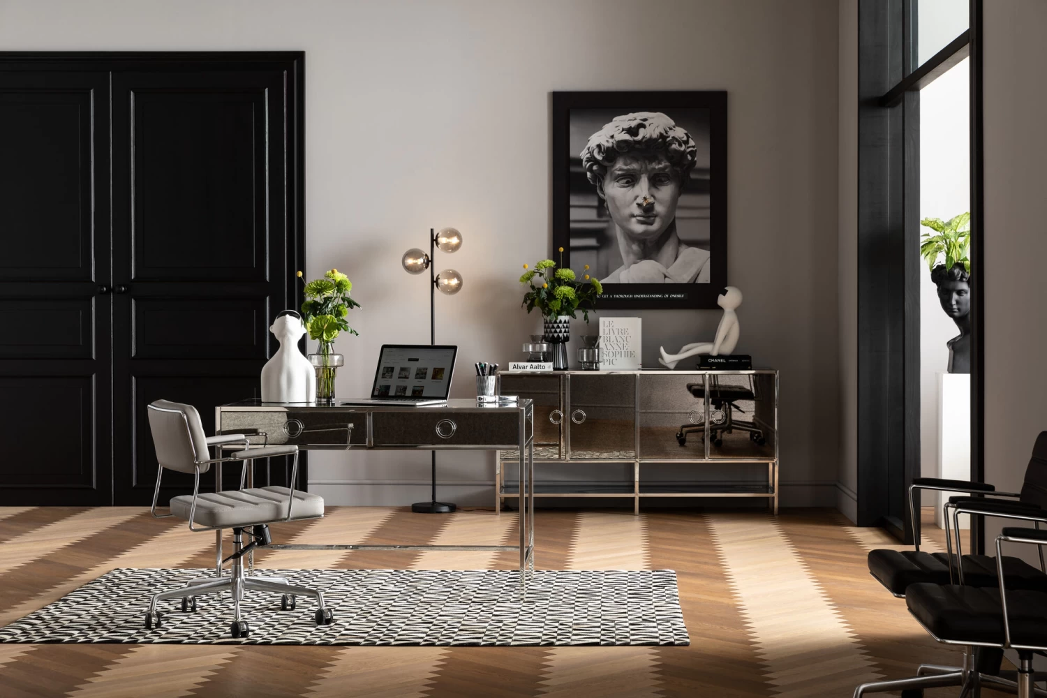 Bürostuhl Dottore Grey 4 Bürostuhl Dottore Grey – Bild 2