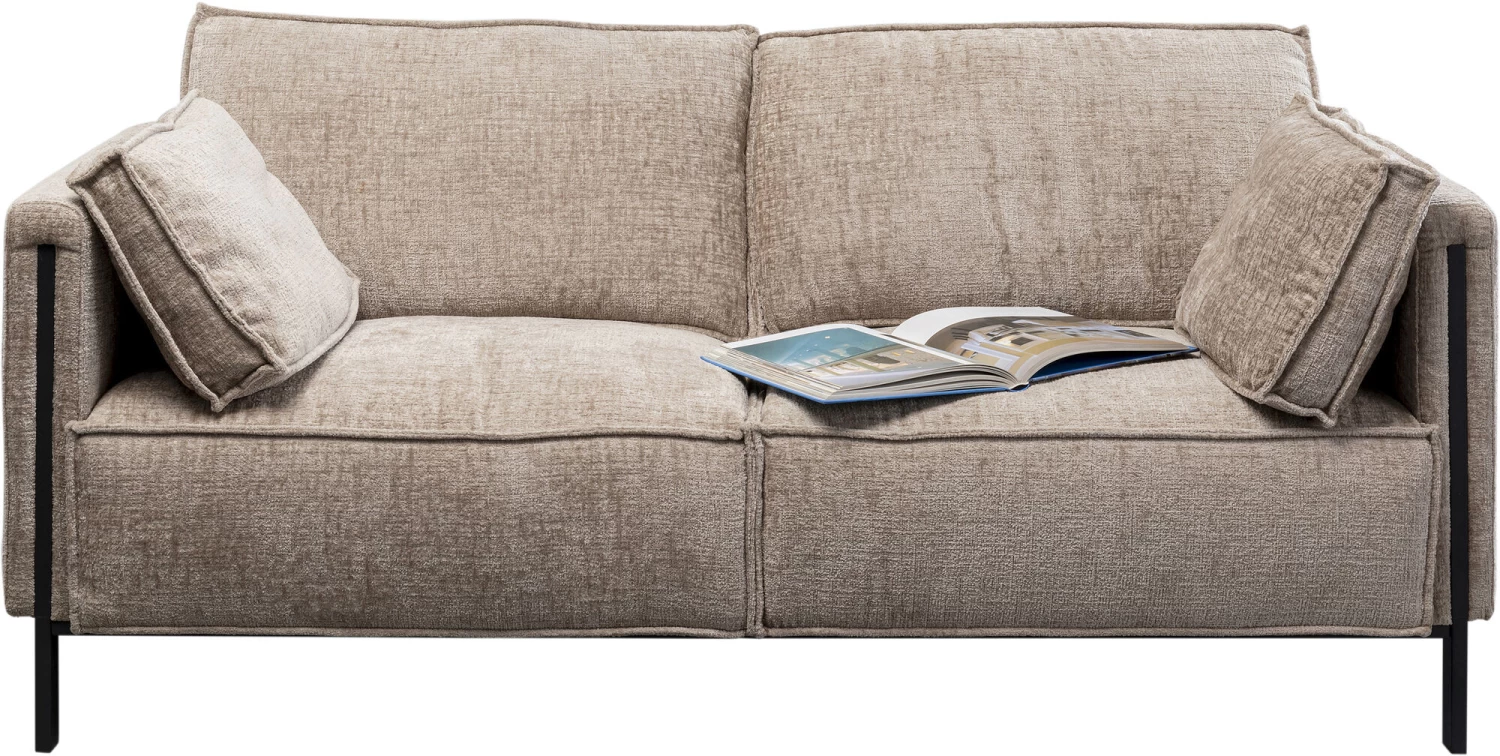 Sofa 2-Sitzer Victor Beige 178cm 4 Sofa 2-Sitzer Victor Beige 178cm – Bild 2