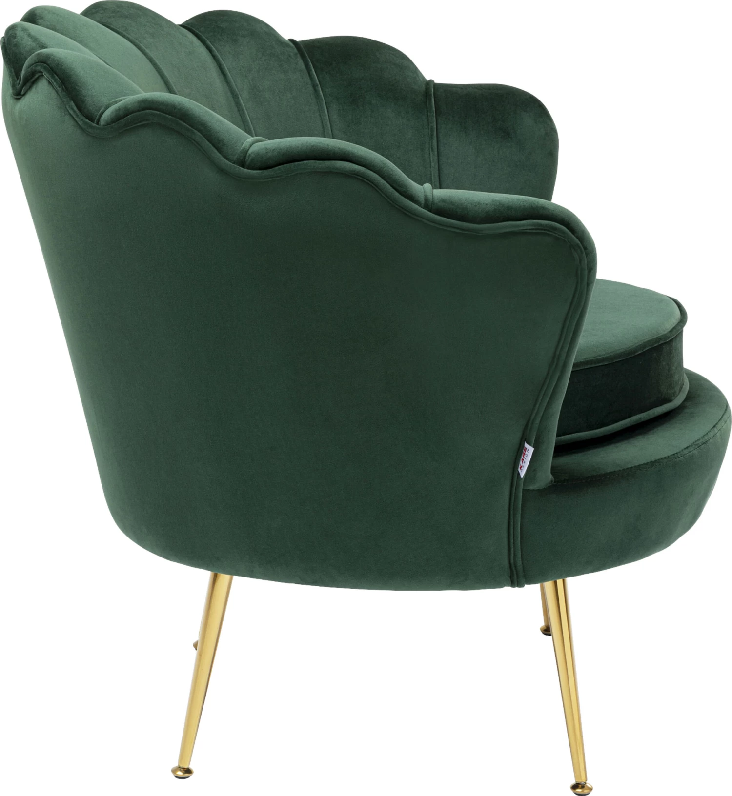 Sessel Water Lily Dunkelgrün 12 Sessel Water Lily Dunkelgrün – Bild 10