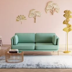 Sofa Shirly 3-Sitzer Mint 221cm