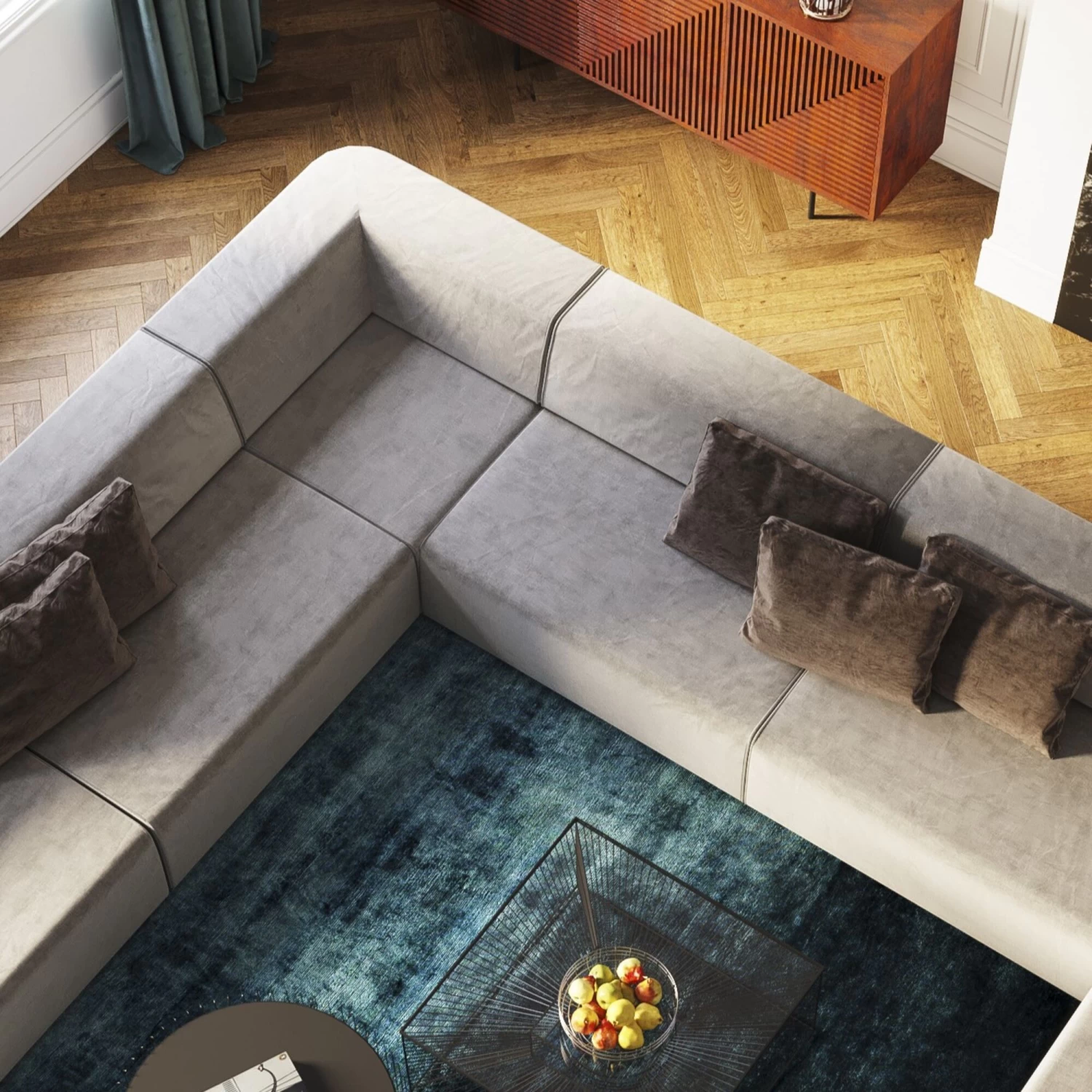 Infinity Ecke 100 Elements Grau Links 3 Infinity Ecke 100 Elements Grau Links