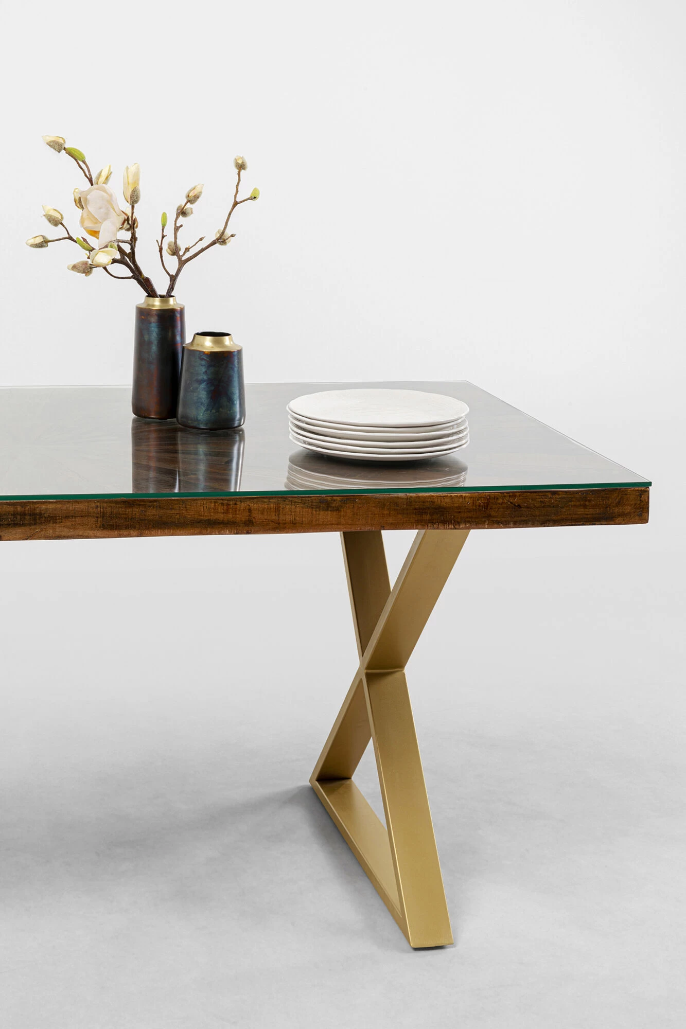 Gestell Tavola Cross Messing (2/Set) 12 Gestell Tavola Cross Messing (2/Set) – Bild 10