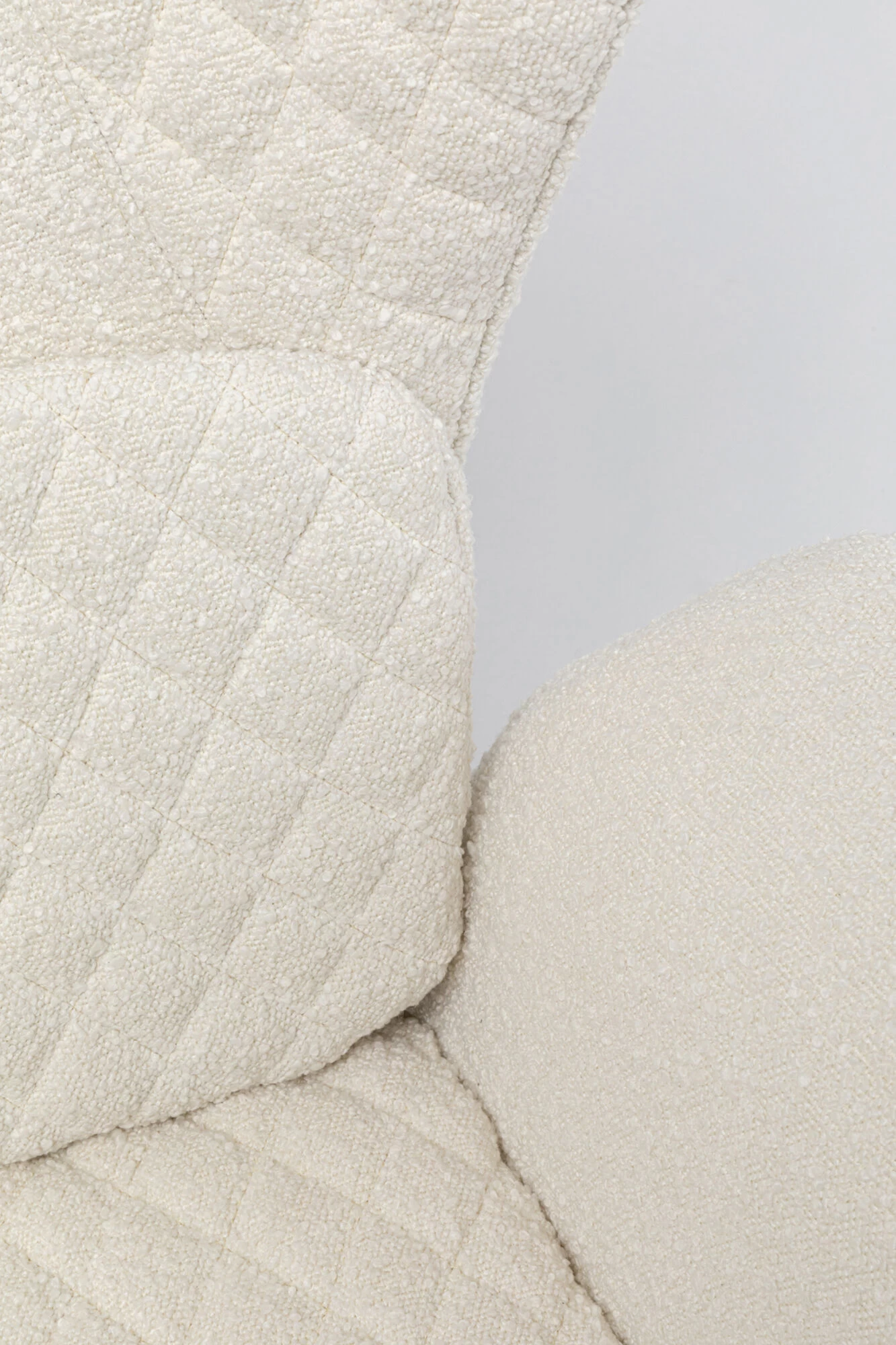 Sessel Tudor Bouclé Creme 12 Sessel Tudor Bouclé Creme – Bild 10