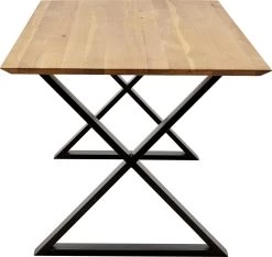 Tisch Symphony Eiche Cross Schwarz 180x90cm -Bestes Möbelkollektions Geschäft fdeec6ed81b1d14308707d95a0e1b0bb6276f3db