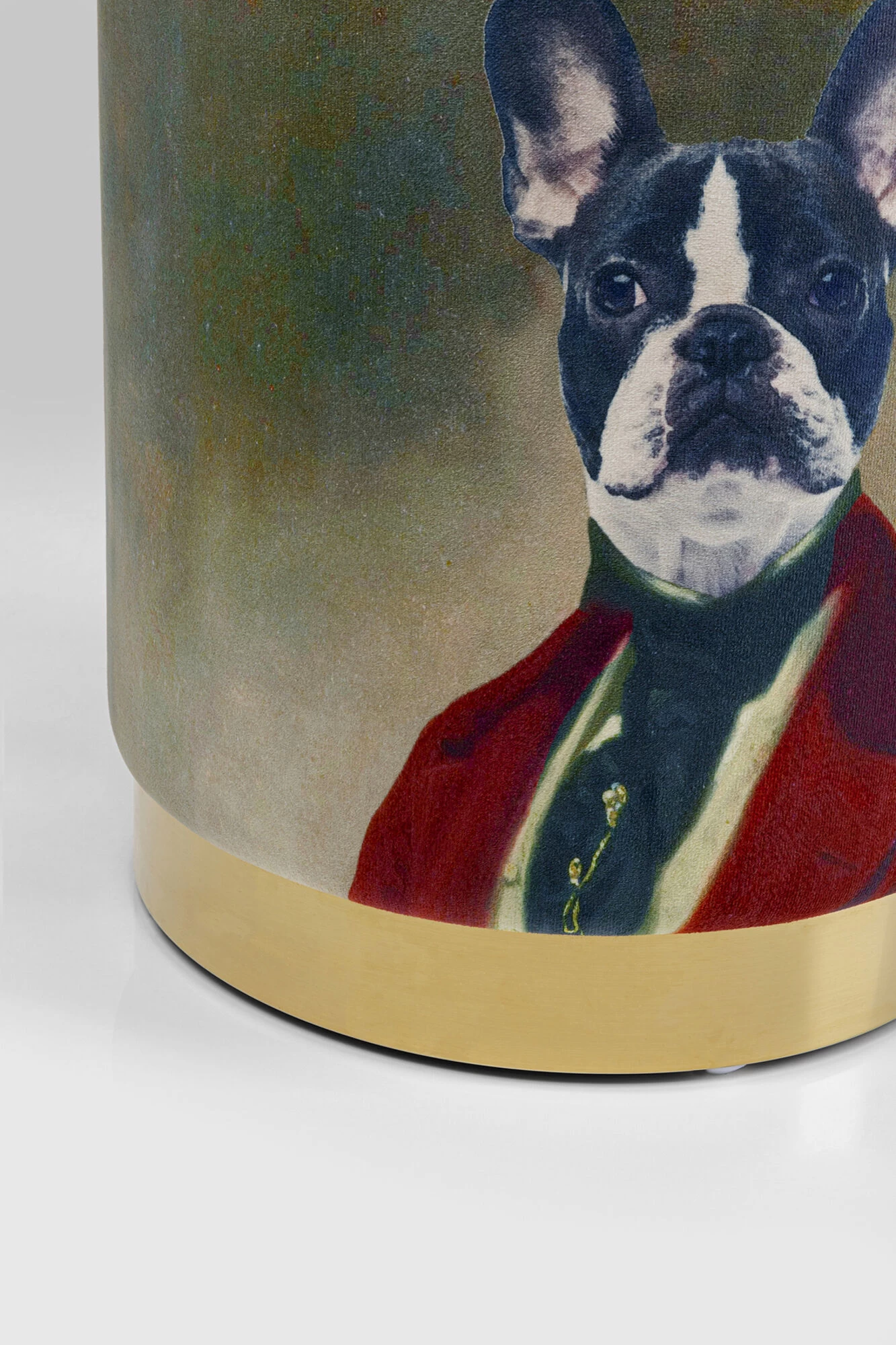 Hocker Cherry Mr. Dog Brass Ø32cm 7 Hocker Cherry Mr. Dog Brass Ø32cm – Bild 5